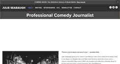 Desktop Screenshot of julieseabaugh.com
